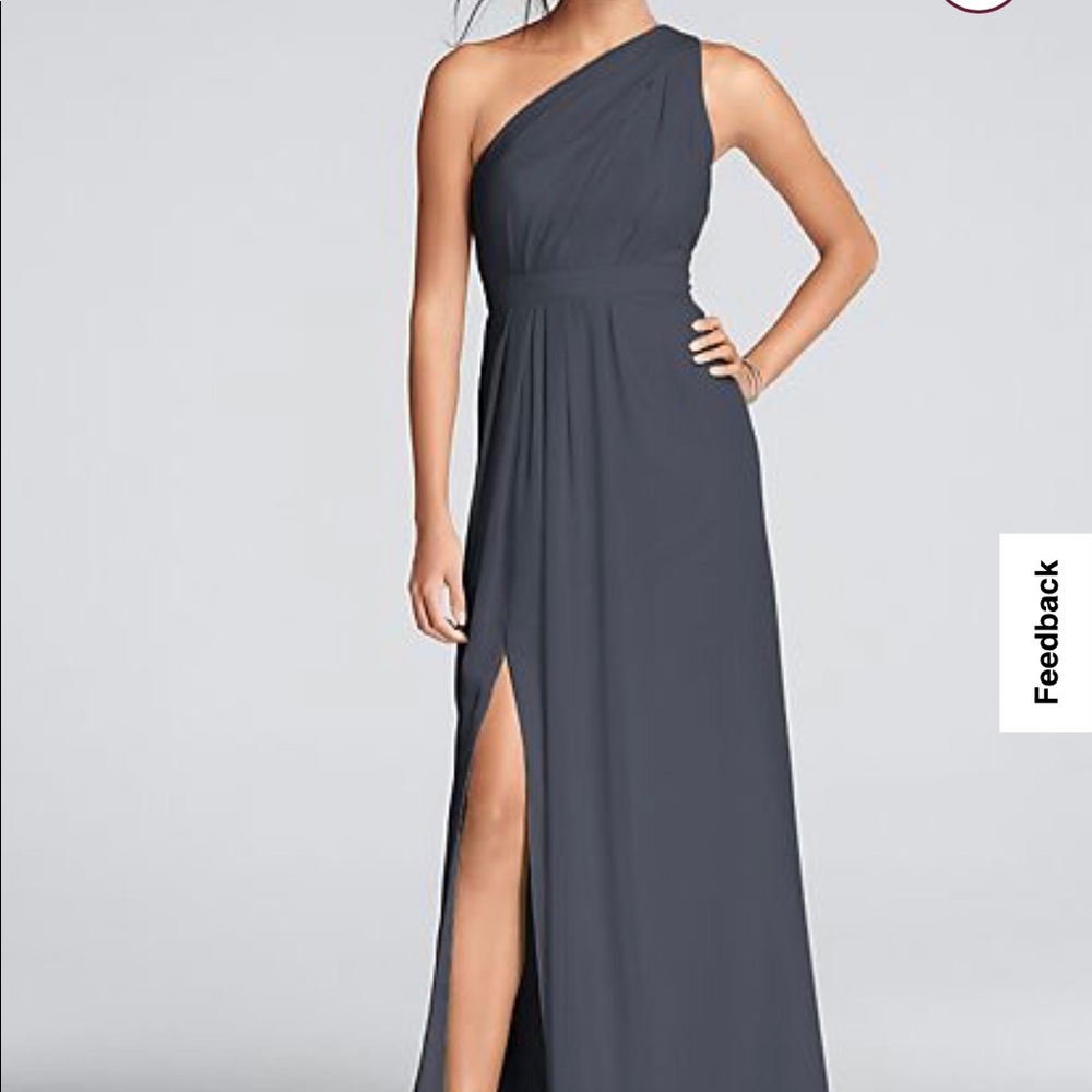 David’s Bridal Chiffon Bridesmaid Dress